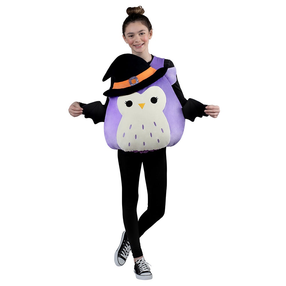 SQUISHMALLOWS - CHILDREN'S VEST - HOLLY THE OWL CH OS (1) BL